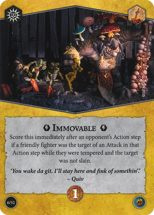 Immovable